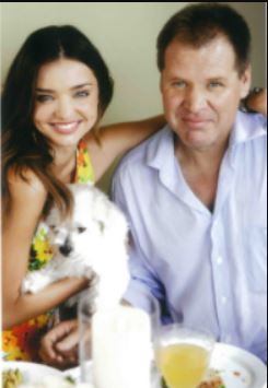 John Kerr With Daughter Miranda Kerr
